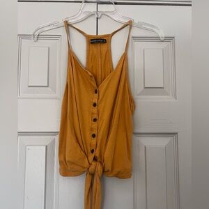 Abercrombie tank with tie